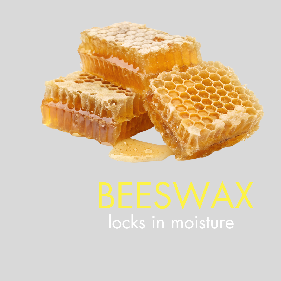 Beeswax for use in skincare as an ingredient to lock in moisture