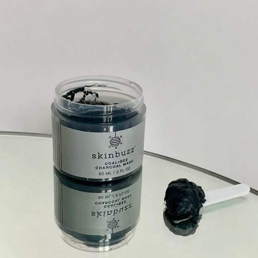 skinbuzz charcoal face mask texture 