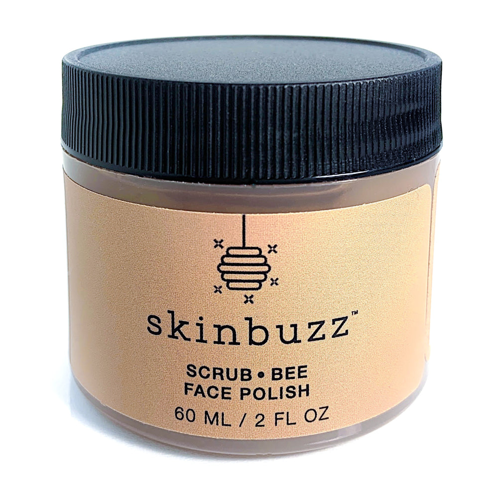 skinbuzz organic scrub bee sugar face polish 